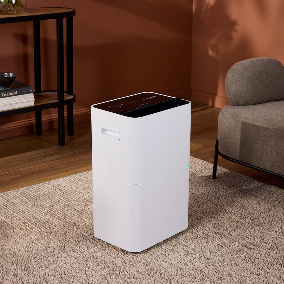 Ausclimate Medium 20L Smart Dehumidifier - White, Rotary Compressor, Weekly Scheduler - ACD220