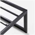 Zinus Queen Quick Lock metal bed frame - black steel, 35.5cm frame height - AU-QLSP-14Q