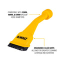 Dewalt Claw Utility Brush - Wet and Dry Vacuum Accessory - 105mm x 375mm - Efficient Debris Removal - SuperSaverAU - view 5