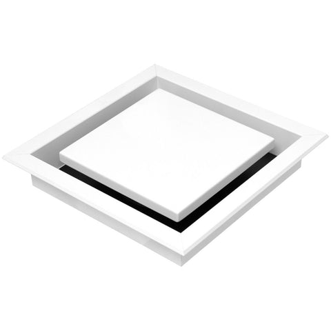 Schweigen Silent Multi-Purpose Exhaust Vent - White, 850m³/h, External Motor - BRW650