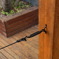 Taskmaster 5mm 316 Stainless Steel Hook Eye Turnbuckle Balustrade Kit - Black - Rust Resistant - 74mm x 210mm x 15mm - SuperSaverAU - view 2