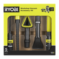 Ryobi 5 Piece Wet and Dry Vacuum Accessory Set - 400mm x 80mm x 420mm - Versatile Attachments - SuperSaverAU - view 2