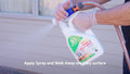 30 Seconds 2L One Step Spray & Walk Away Concentrate, Removes Lichen, Mould & Algae