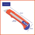 Packz Box Cutter - 18mm Blade - 1 Pack - 125mm x 155mm - Lightweight - SuperSaverAU - view 3