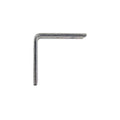 Carinya Reinforcing Angle Bracket - 50mm x 50mm x 40mm - Zinc Plated - Indoor/Outdoor - SuperSaverAU - view 2