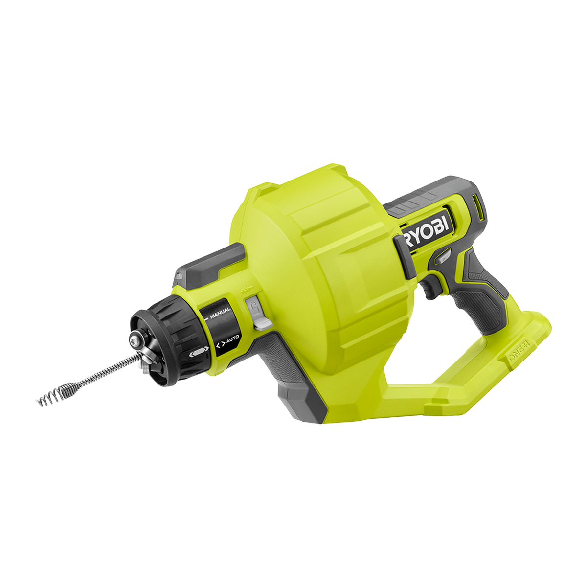 Ryobi 18V One Drain Auger Tool Only - 7.6m Reach - Clears Blockages - SuperSaverAU - view 1