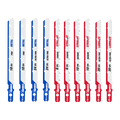 Kango 10 Piece All Purpose Jigsaw Blade Set - 102mm x 13mm x 124mm - Bi-Metal Blades for Timber & Metal Cutting - SuperSaverAU - view 2