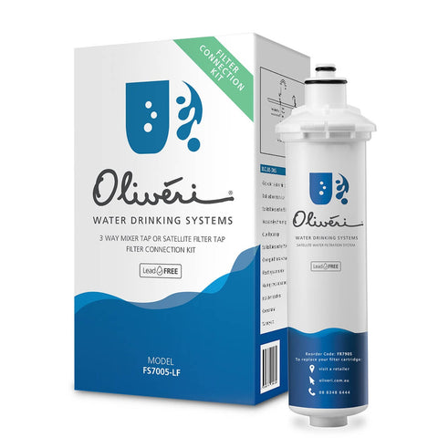 Oliveri Satellite or 3 Way Mixer Tap Water Filtration System - 1 Micron - 9,450L - FS7005-LF