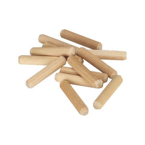 Ryobi 8mm Fluted Dowels - 100 Pack for Strong Timber Joints