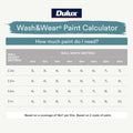 Dulux Wash&Wear 4L Vivid White Low Sheen Interior Paint