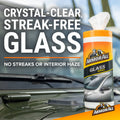 Armor All Glass Cleaner Wipes - 30 Pack