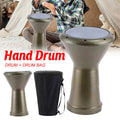 African Hand Drum for Belly Dance and Arabic Music, Durable Percussion Drum with Bag