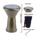 African Hand Drum for Belly Dance and Arabic Music, Durable Percussion Drum with Bag - view 4