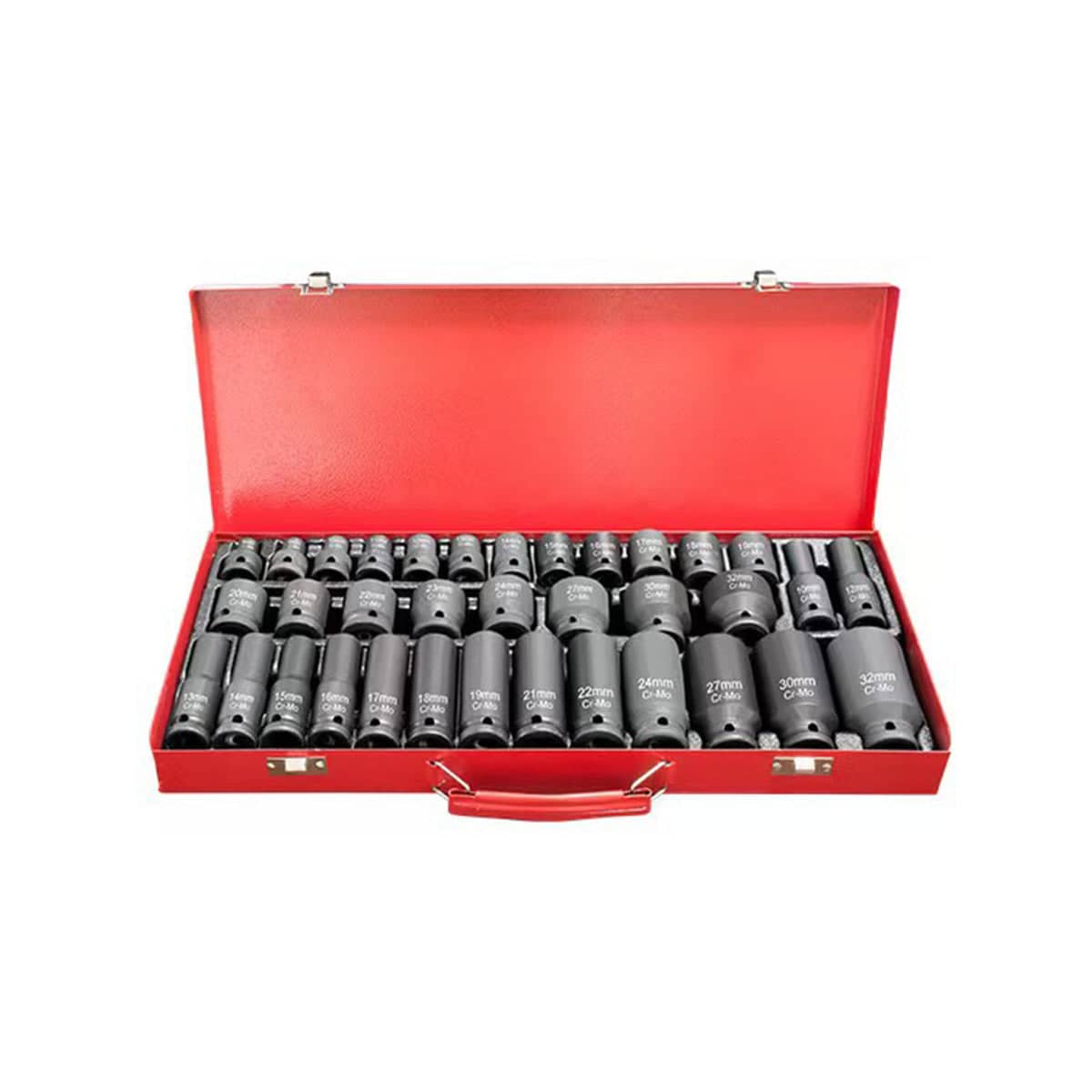 Air Impact Socket Set - 35 Piece, 1/2 Inch (1.27 cm) Drive, Heavy Duty - view 2