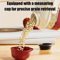Airtight Grain Storage Container Set of 3 with Handle for Pantry - view 4