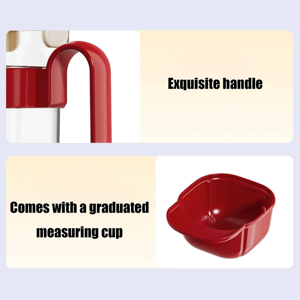 Airtight Grain Storage Container Set of 3 with Handle for Pantry - view 5