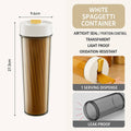 Airtight Noodle Storage Container with Portion Dispenser, 1000 ml - White - view 4
