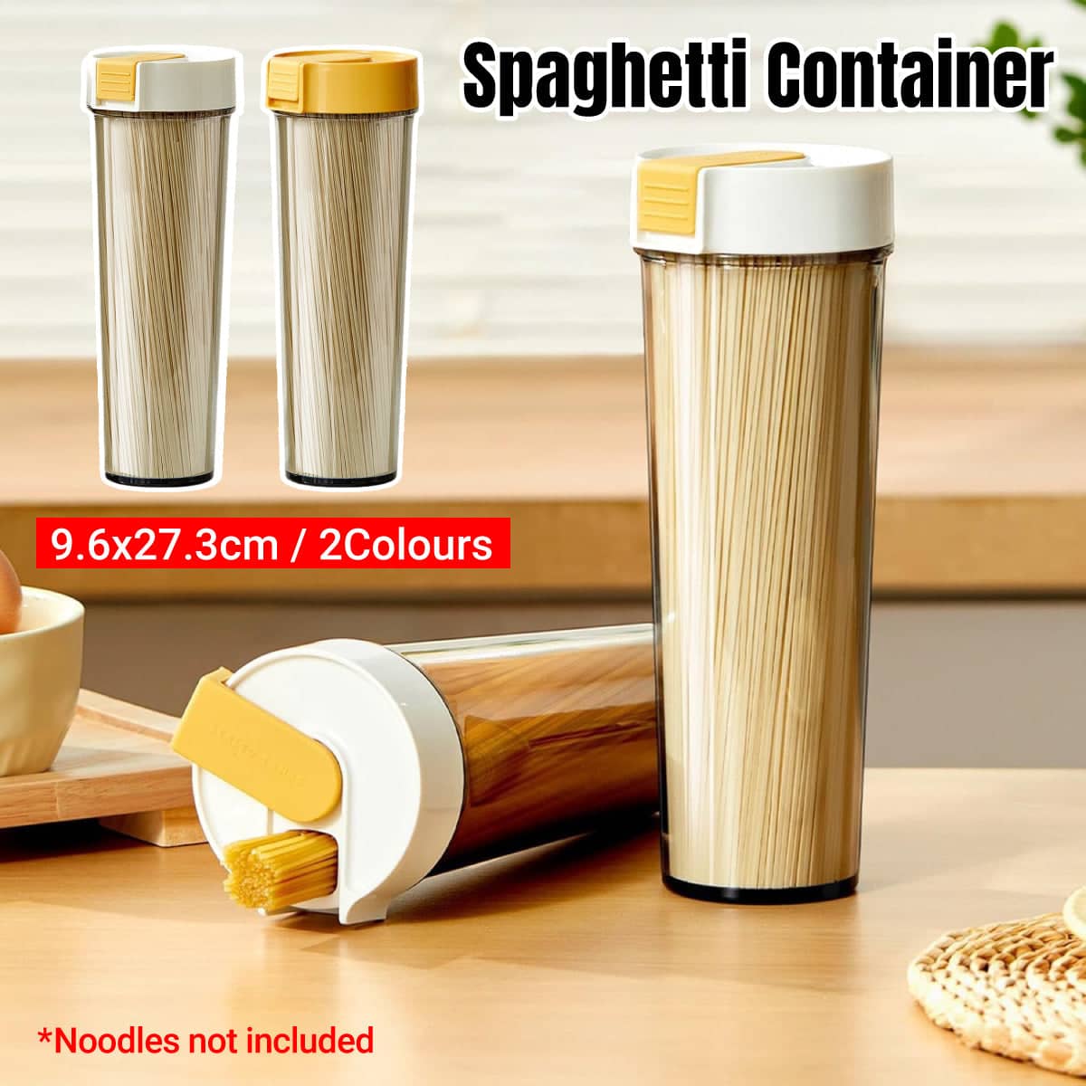 Airtight Noodle Storage Container with Portion Dispenser, 1000 ml - Yellow - view 2