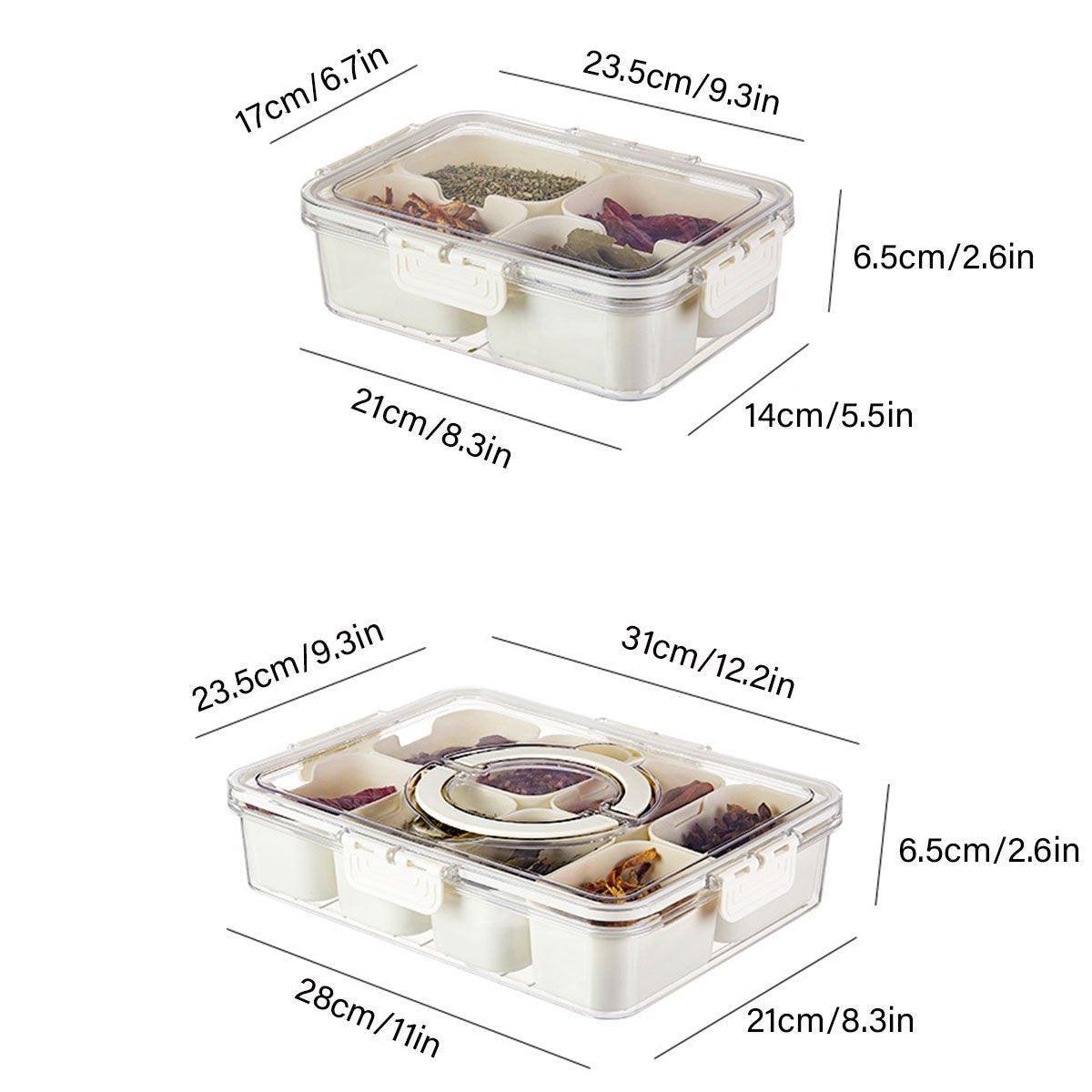 Airtight Seasoning Storage Box - Small (23.5 x 17 x 6.5 cm) - view 4