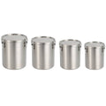 Airtight Stainless Steel Pet Food Storage Container - 1000 ml (11 x 13 cm) - view 3