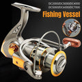 All-Metal Spinning Fishing Reel with CNC Alloy Wire Cup - DC6000 (15 x 6.8 x 14.5 cm) - view 2