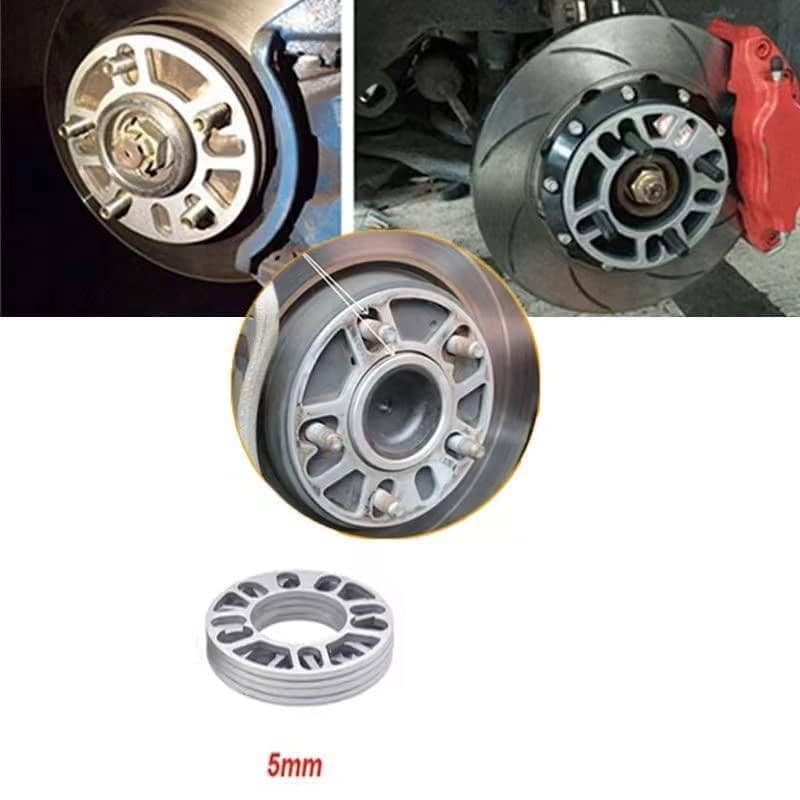 Alloy Aluminium Wheel Spacer Shims 5 mm, Universal 4 and 5 Stud, Pack of 4 - view 4