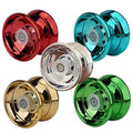 Alloy Metal Yo-Yo with Ball Bearing, Spare String and Finger Guard - Red - view 3