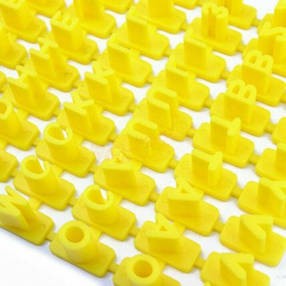Alphabet Letter and Number Biscuit Stamp Embosser Moulds for Fondant - view 4