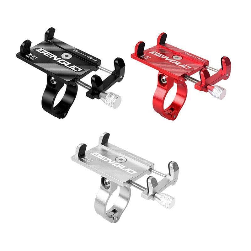 Aluminium Alloy Bike Phone Holder for Handlebars - Black - view 3