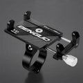 Aluminium Alloy Bike Phone Holder for Handlebars - Black - view 5