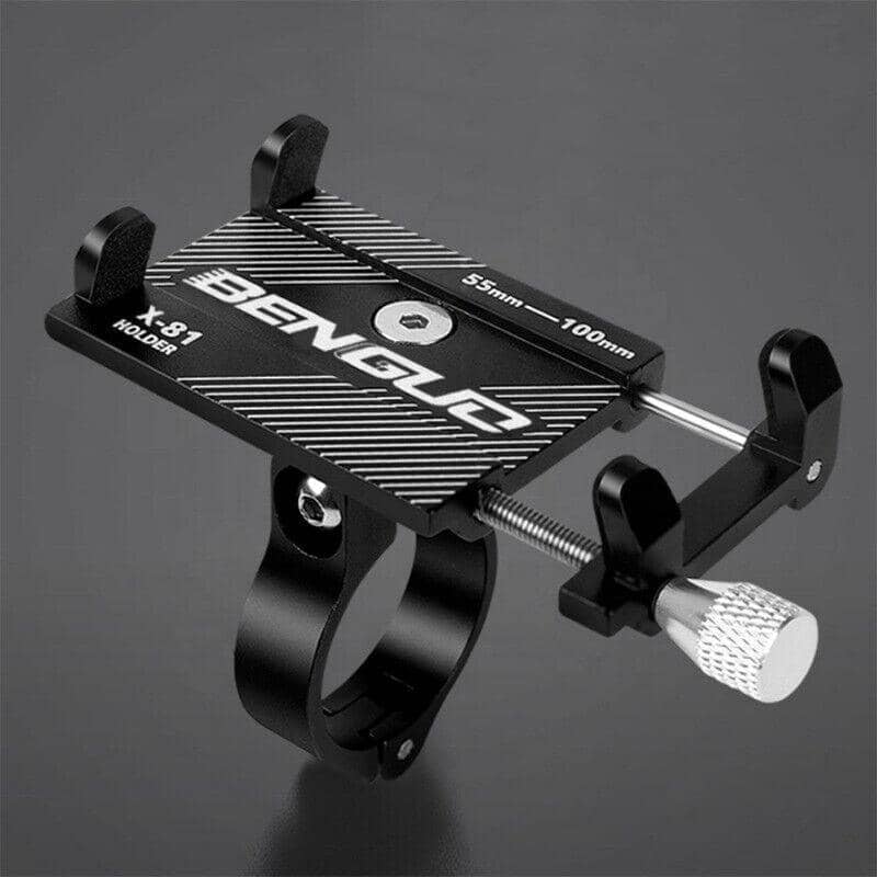 Aluminium Alloy Bike Phone Holder for Handlebars - Black - view 5