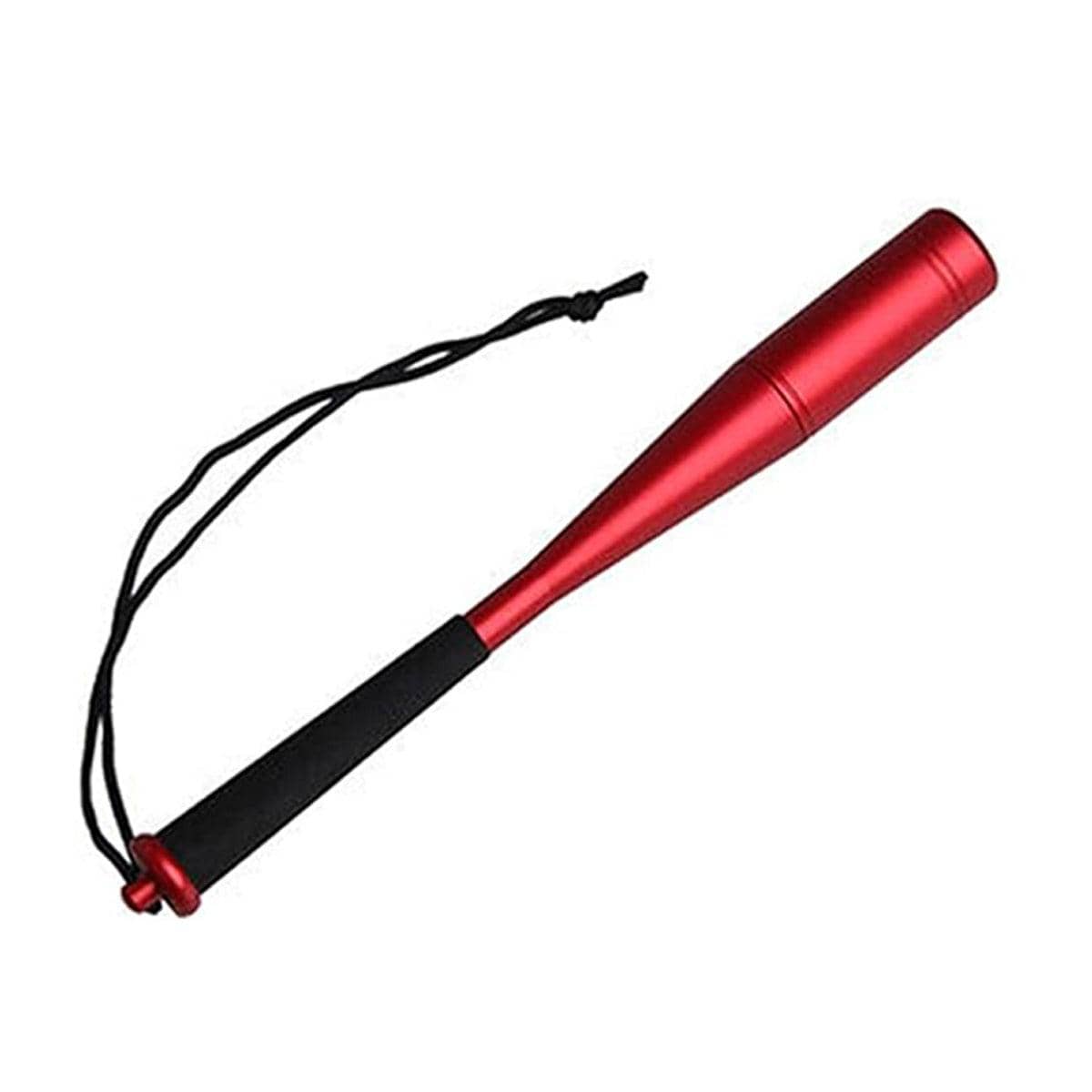 Aluminium Alloy Fish Hammer with Rope, Fishing Gear Knocker - Red