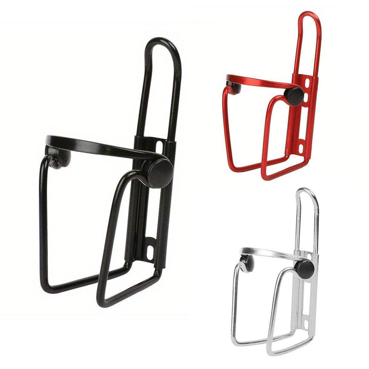 Aluminium Alloy Water Bottle Cage for MTB and Road Bikes - Red - view 3
