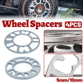 Aluminium Alloy Wheel Spacers Set of 4 for Car Rim Modification - 10mm - view 2