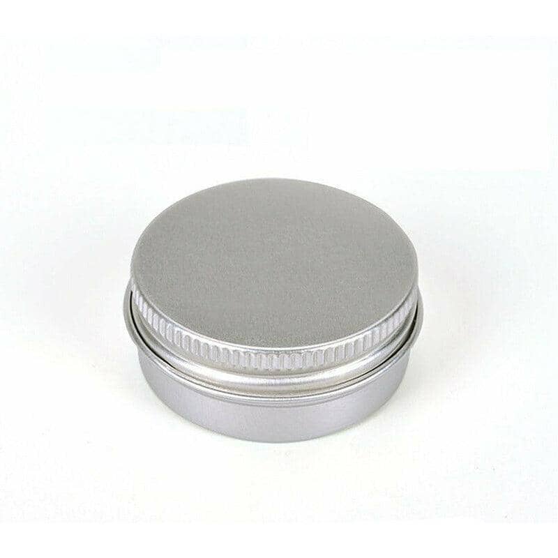 Aluminium Cosmetic Jars, Pack of 50 - 15 ml, 39 x 18 mm