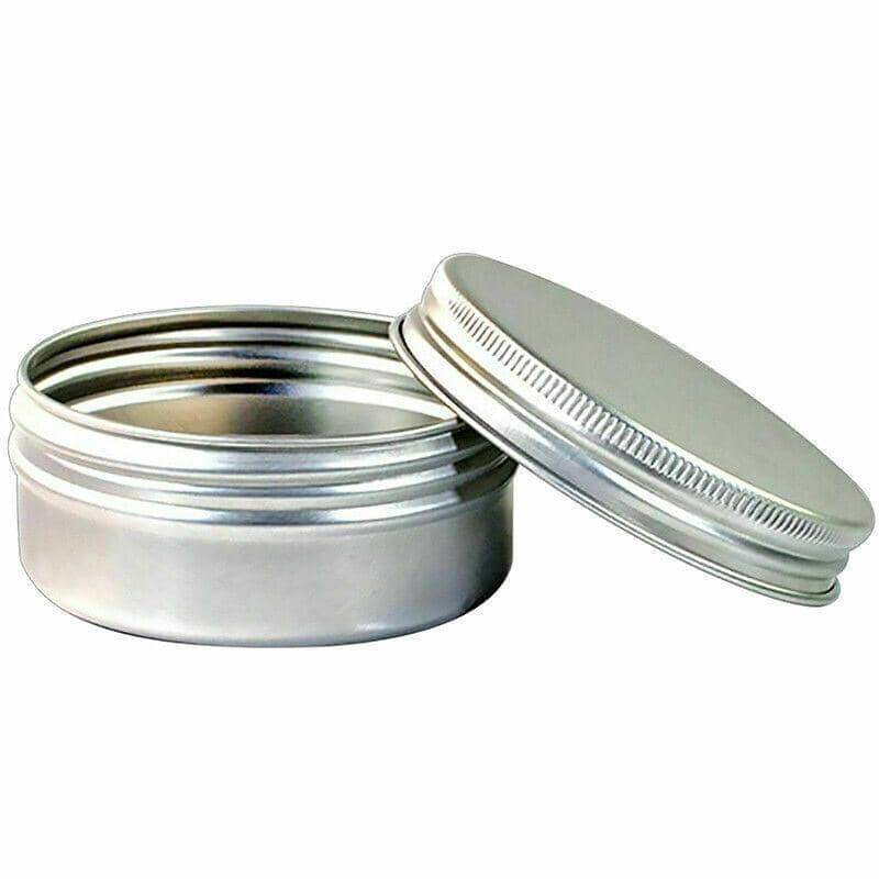 Aluminium Cosmetic Jars, Pack of 50 - 15 ml, 39 x 18 mm - view 3