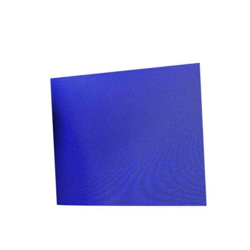 Aluminium Foil Chocolate Wrappers 20 x 20 cm, Pack of 100 - Blue Embossed