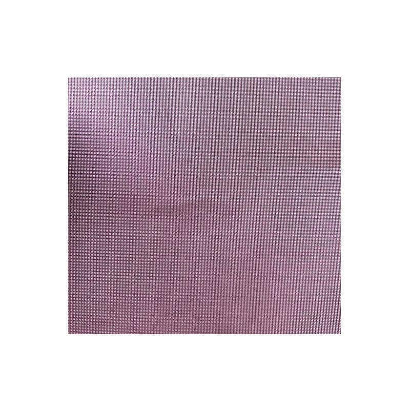 Aluminium Foil Chocolate Wrappers 20 x 20 cm, Pack of 100 - Pink Embossed