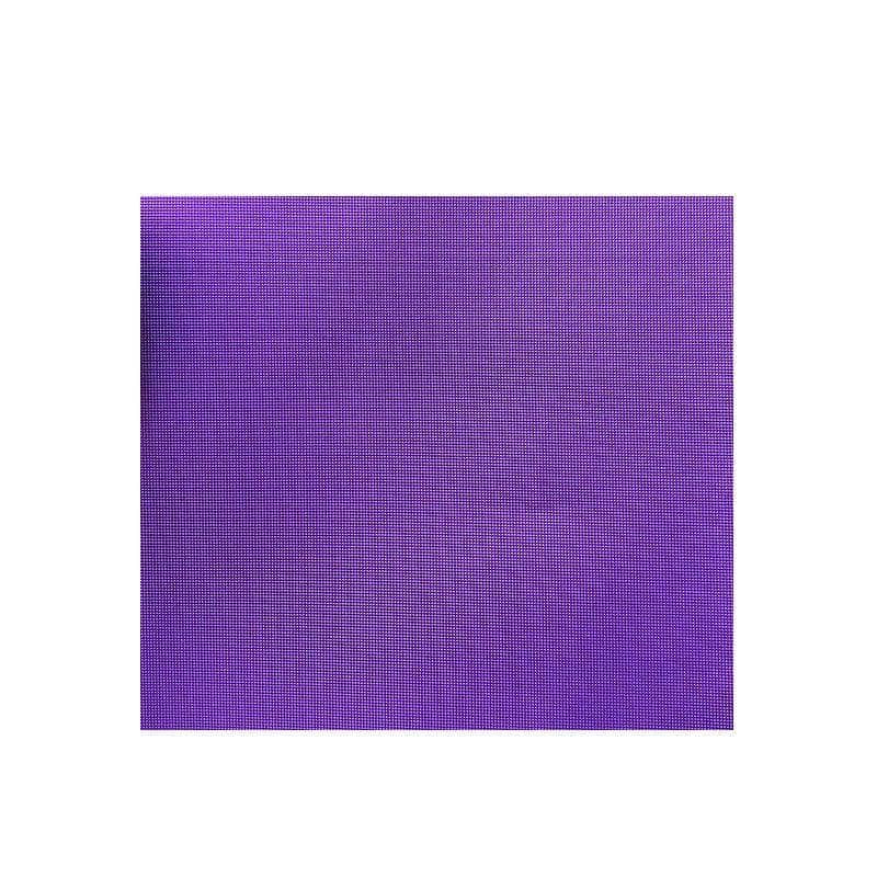 Aluminium Foil Chocolate Wrappers 20 x 20 cm, Pack of 100 - Purple Embossed