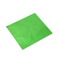 Aluminium Foil Chocolate Wrappers - Large (15cm), Green Gloss, Pack of 100