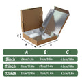 Aluminium Foil Pizza Boxes, 50 Pack - 11 Inch (29cm) - view 3