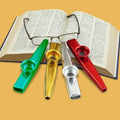 Aluminium Kazoo Musical Instrument, 12 x 2.5 cm - Blue - view 5
