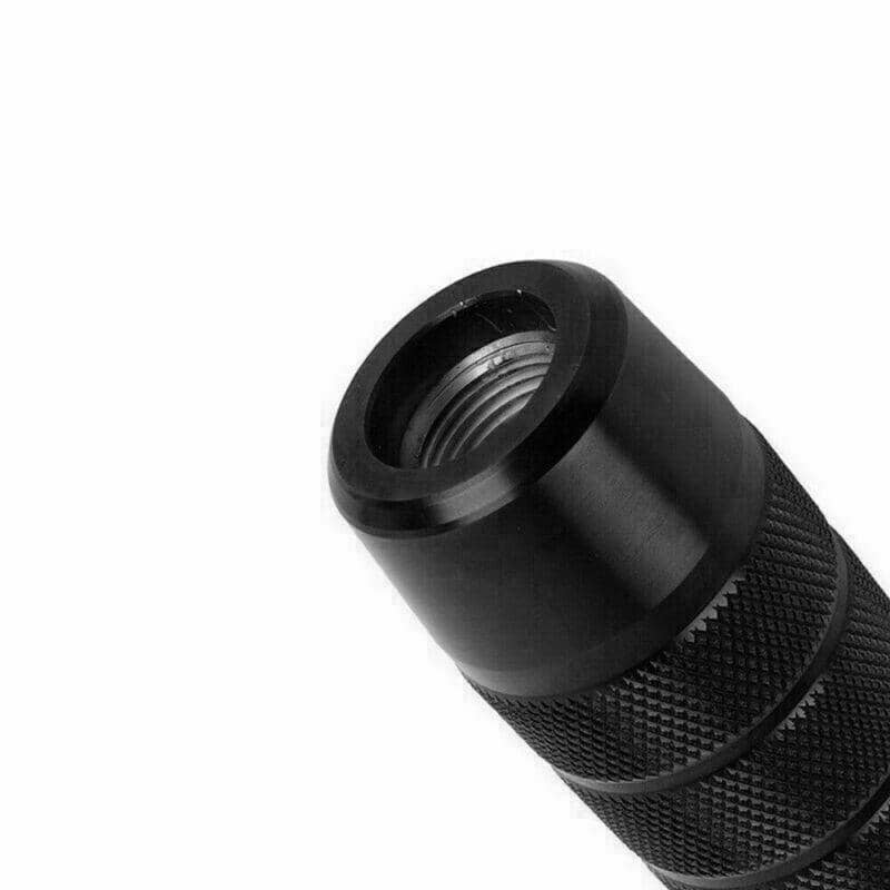 Aluminium Manual Car Gear Shift Knob Universal Fit 95 x 35 mm - Black - view 5