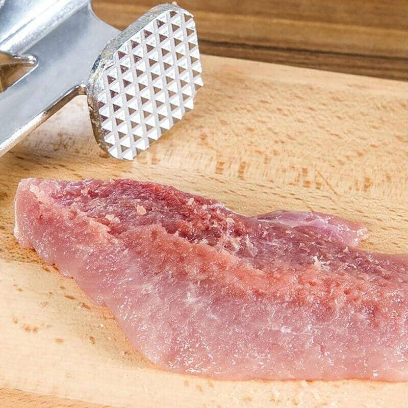Aluminium Meat Tenderiser Hammer for Steak, Chicken and Beef 19 cm - view 4