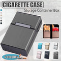 Aluminium Pocket Cigarette Case, 20 Cigarette Capacity - Gold - view 2