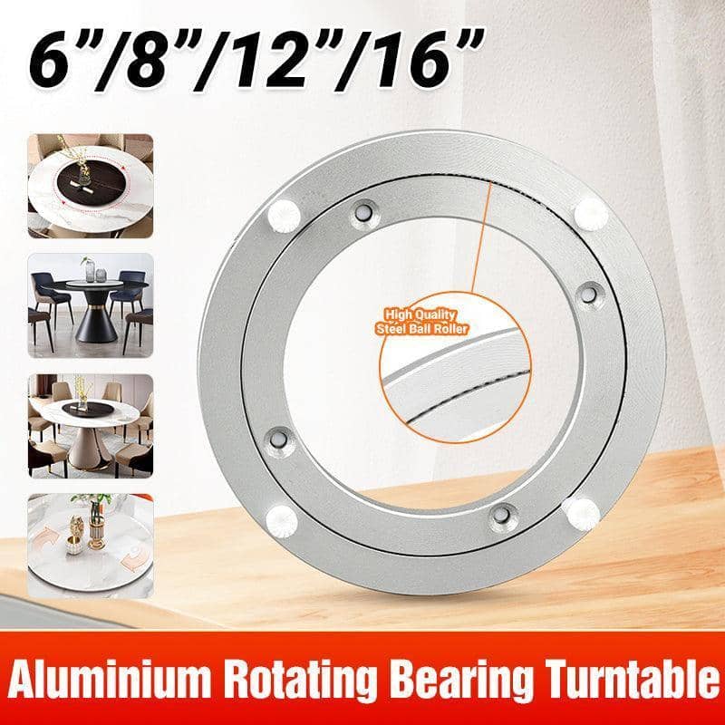 Aluminium Rotating Lazy Susan Bearing Turntable - 16 Inch (39.1 cm) - view 2