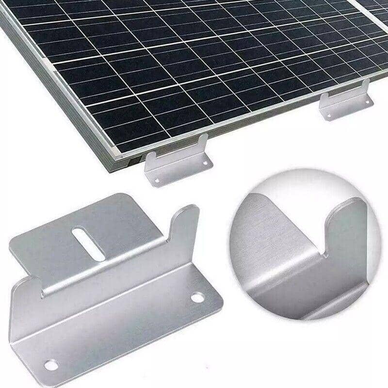 Aluminium Solar Panel Z Mount Bracket Set for Flat Roof and Wall, Set of 8 - view 3