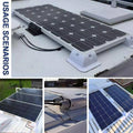 Aluminium Solar Panel Z Mount Bracket Set for Flat Roof and Wall, Set of 8 - view 5