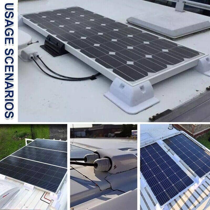 Aluminium Solar Panel Z Mount Bracket Set for Flat Roof and Wall, Set of 8 - view 5