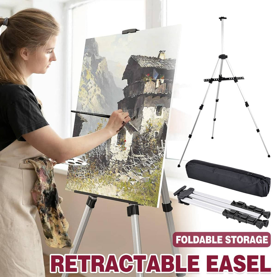 Aluminium Telescopic Tripod Easel and Display Stand, 43 to 109 cm